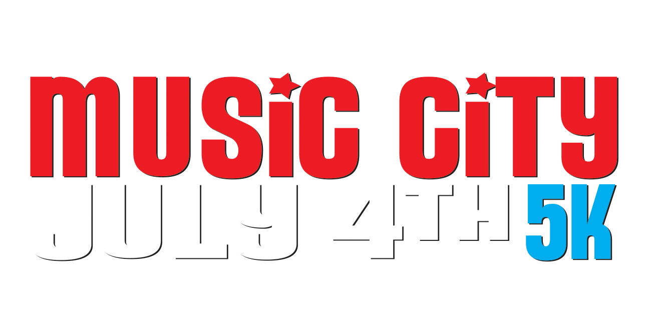 Music City July 4th race logo