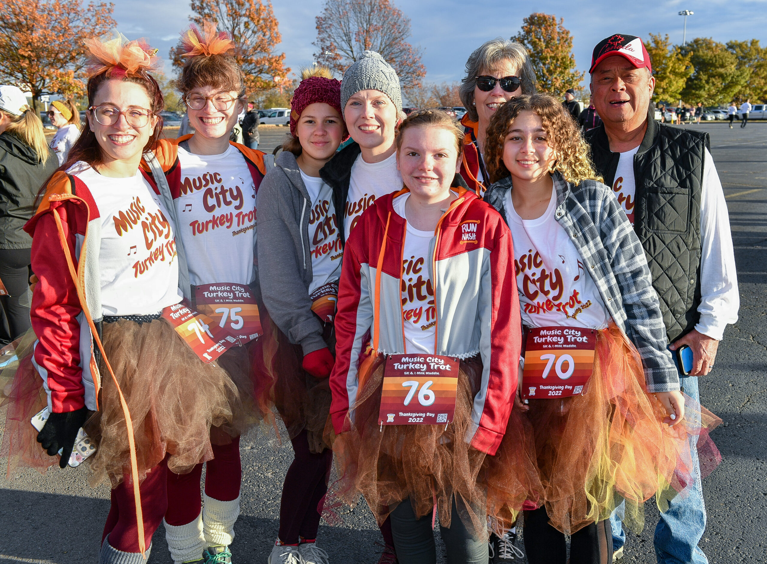 Turkey Trot Starting Line