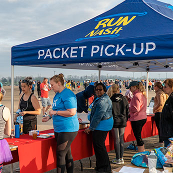 Packet Pickup at the BNA 5K