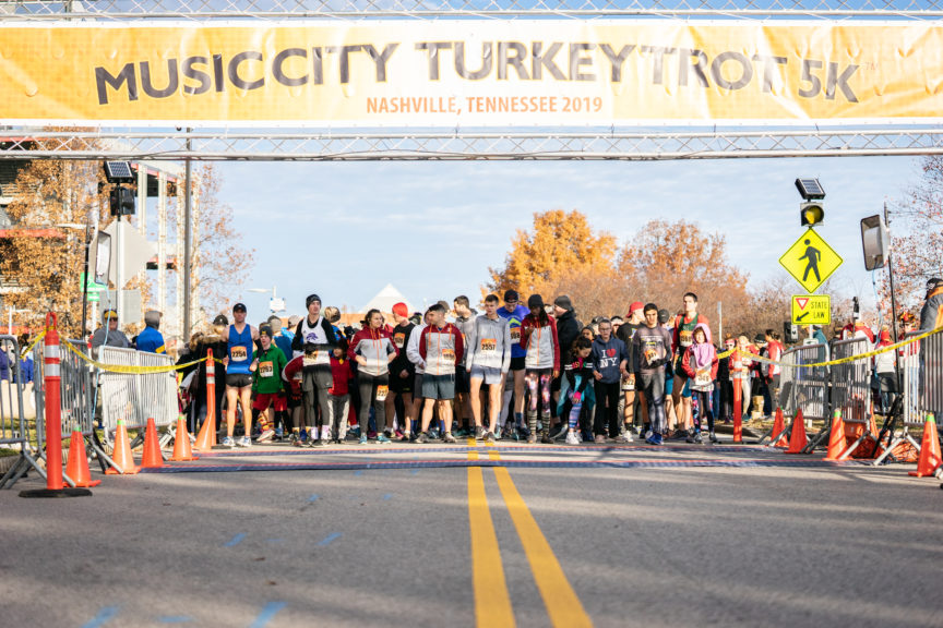 Turkey Trot Starting Line