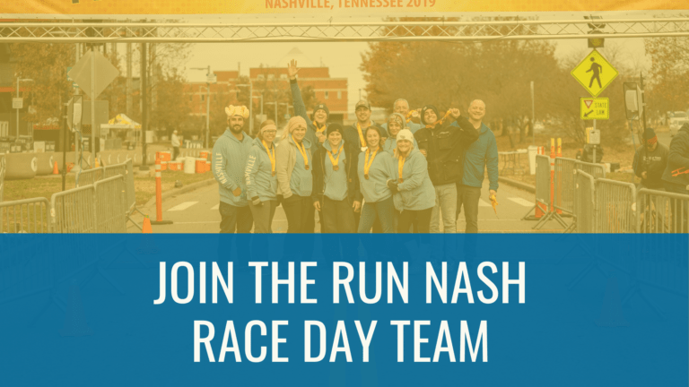 Join the Run Nash Race Day Staff